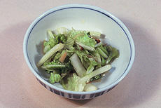 白菜の即席漬け（中華風） の作り方 その４