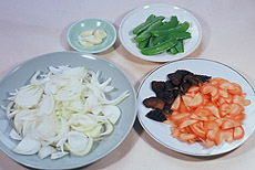 いかと野菜の炒め物 の作り方 その４
